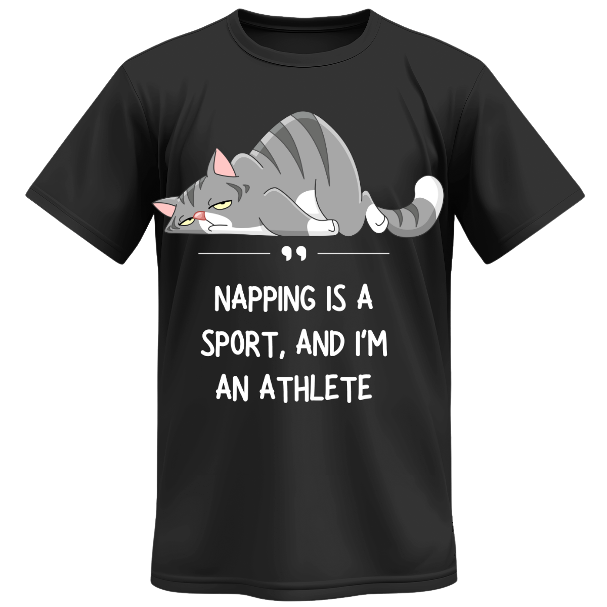 Catnap Athlete Tee